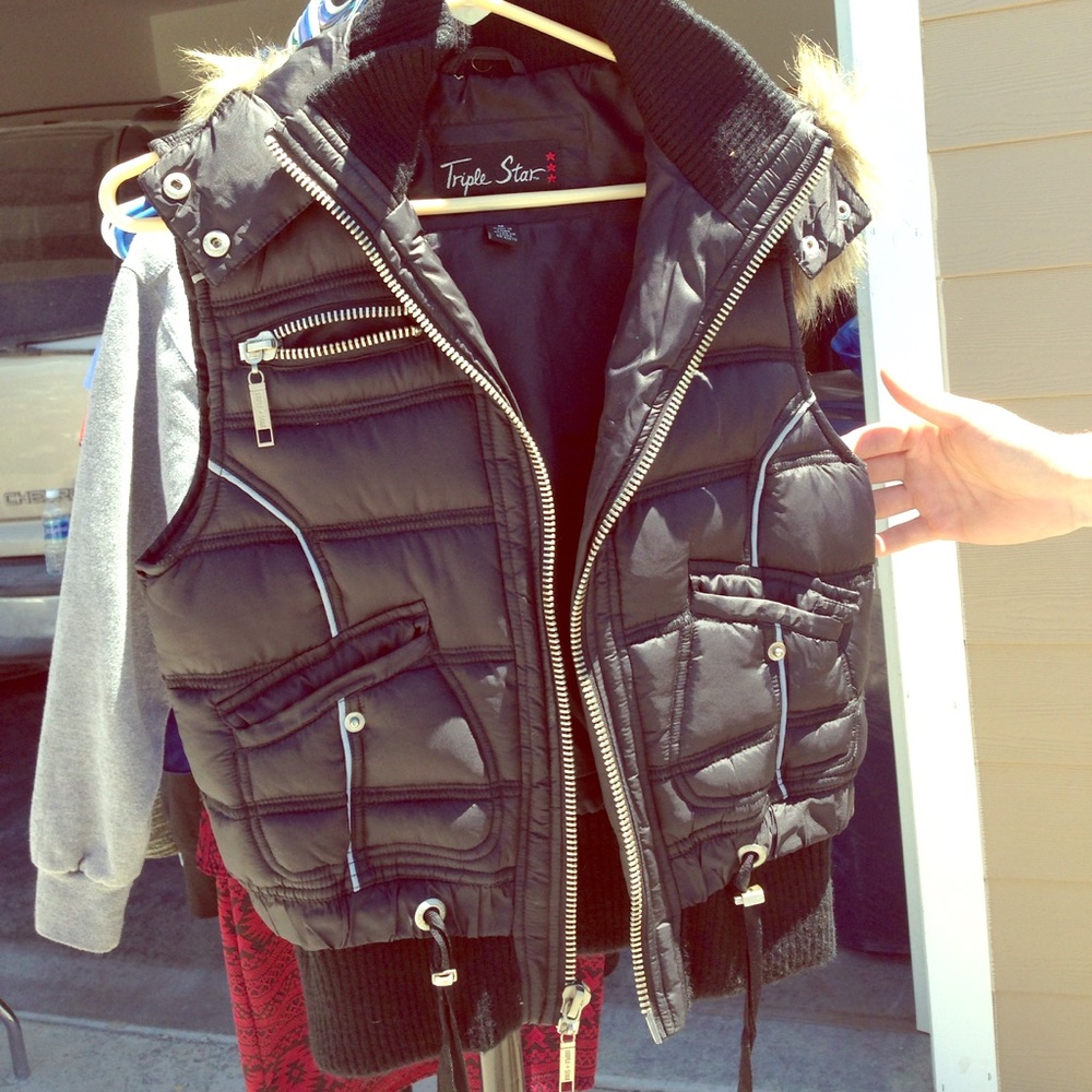 Black vest