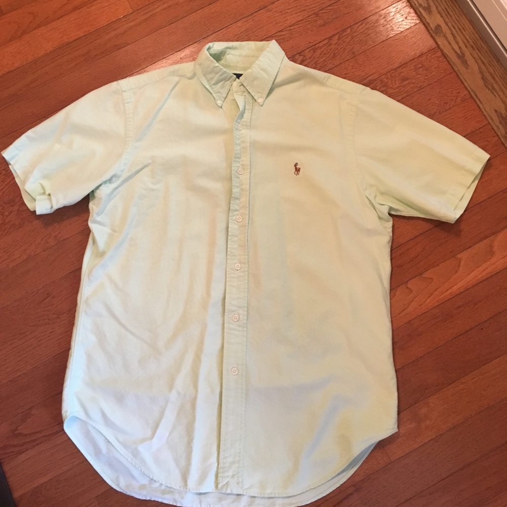 Men's button up polo