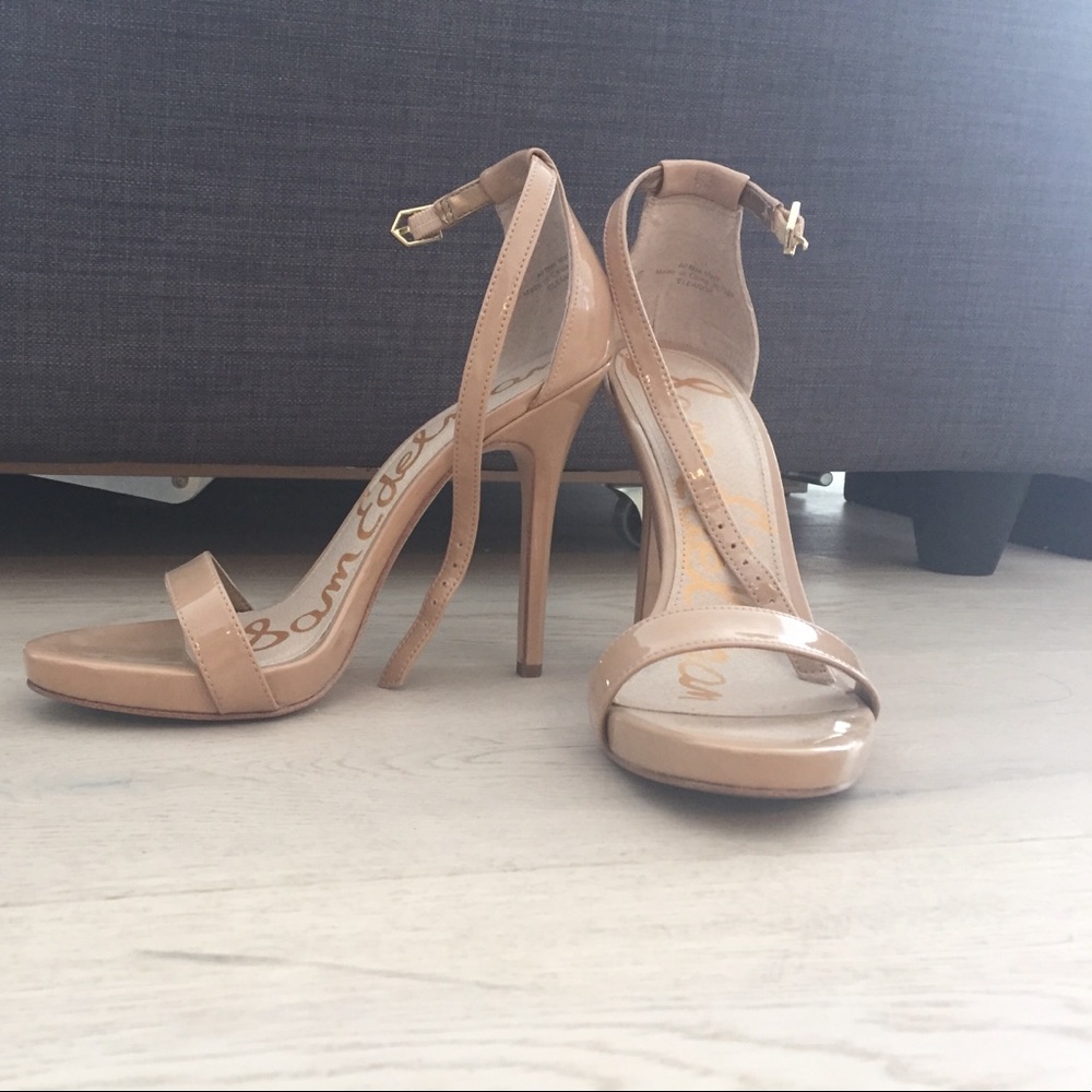 Sam Edelman high heel sandal-nude 8.5