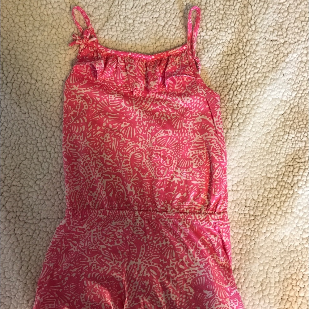 Lilly Pulitzer S girl 4-5 romper