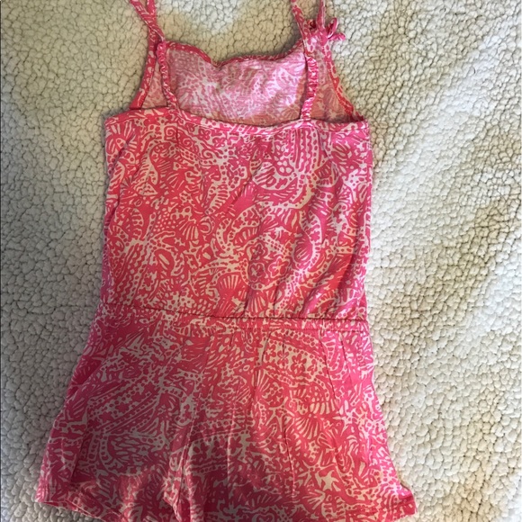 Lilly Pulitzer S girl 4-5 romper - Picture 2 of 2