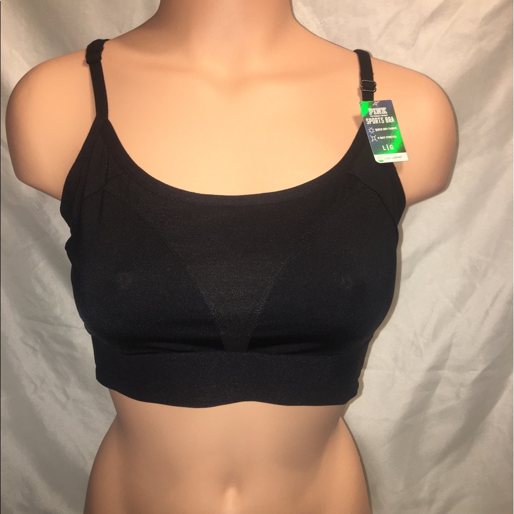 SET PINK SPORTS BRA & VSX socks