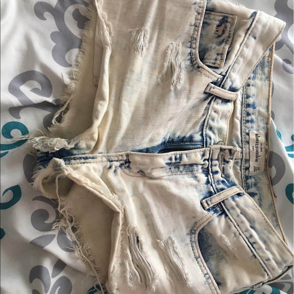 acid wash shorts