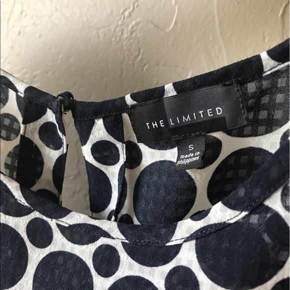 The Limited Polka Dot Blouse - Picture 2 of 3