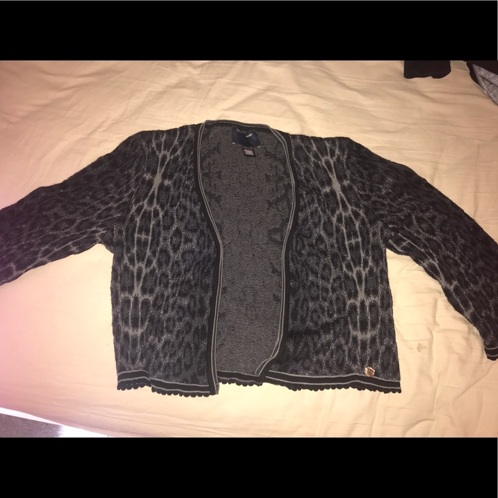 3/4 sleeve Roberto Cavalli cardigan top