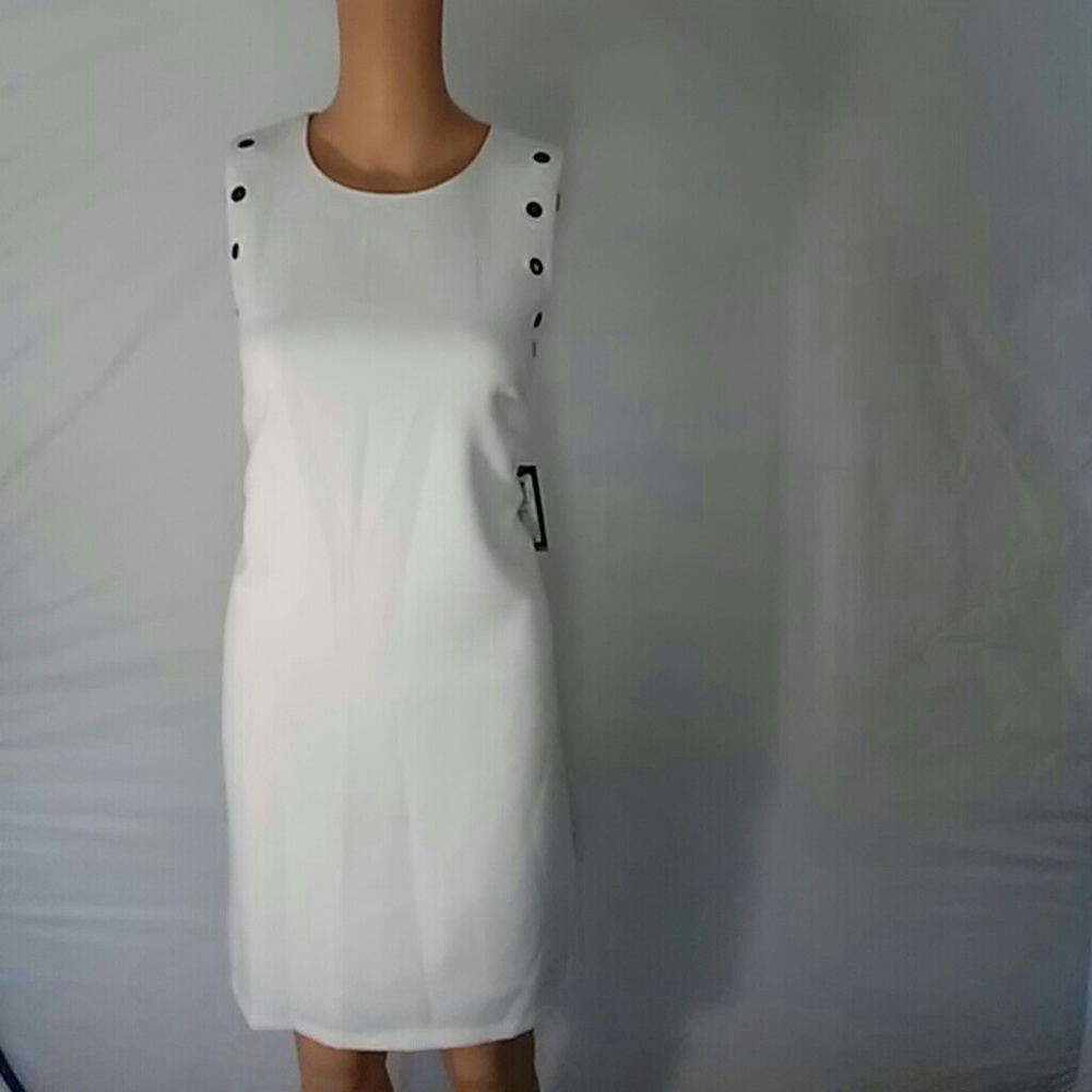 Ivory Sleeveless Dress