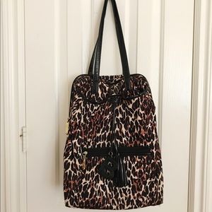 Betsey Johnson Leopard Backpack