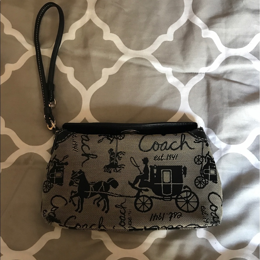 Coach midsize wristlet