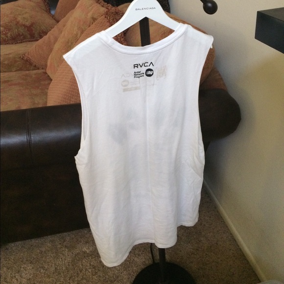 Small RVCA sleeveless t-shirt - Picture 5 of 5
