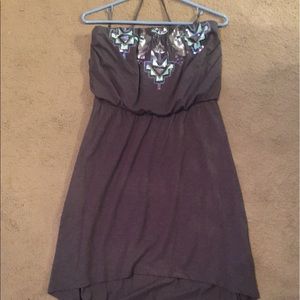 Express High Low cotton dress