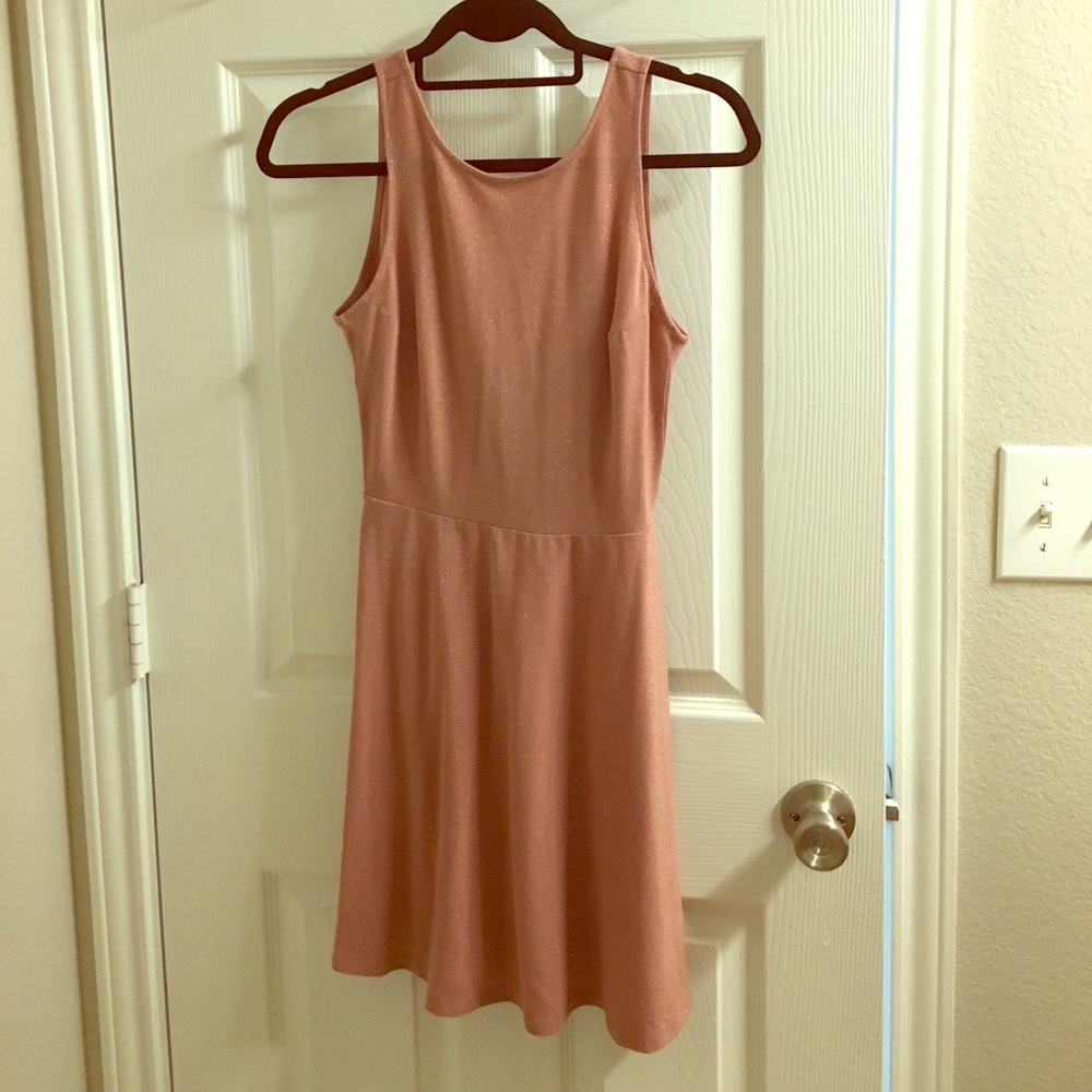 H&M pink glittery dress!