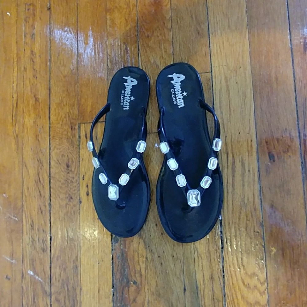American Club flip flops size 10