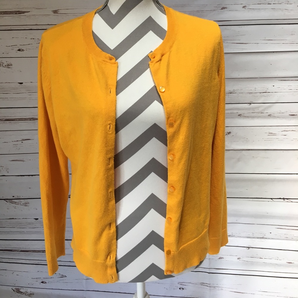 GUC New York & Company harvest gold cardigan