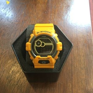 Casio G-Shock Yellow Watch