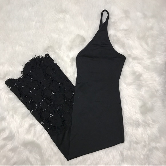 Free People True Slinky Black Bodycon Dress - Picture 7 of 8