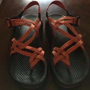 Multicolored chacos