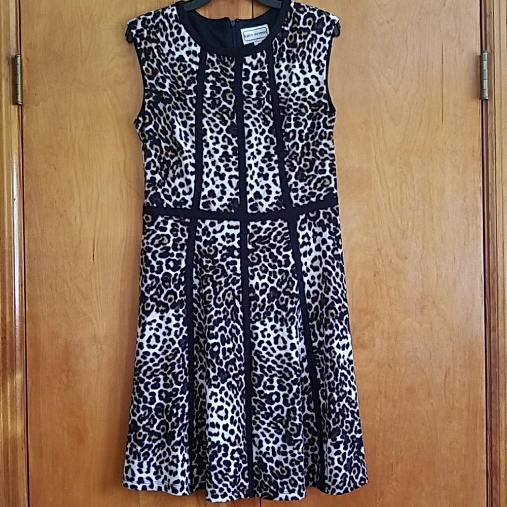 Karin Stevens Leopard Print Dress