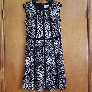 Karin Stevens Leopard Print Dress