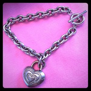 SALE*** Shared Heart Sterling Bracelet Zales