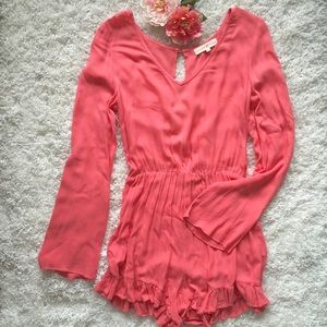 Altar'd State Coral Romper