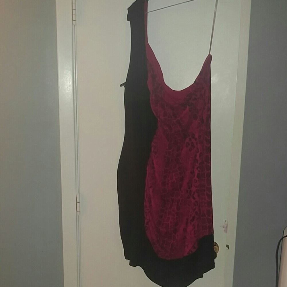 Sexy one shoulder dress