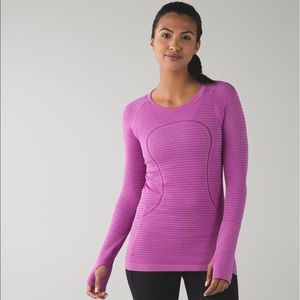 Lululemon Swiftly Tech Long Sleeve Crew, Sz 10