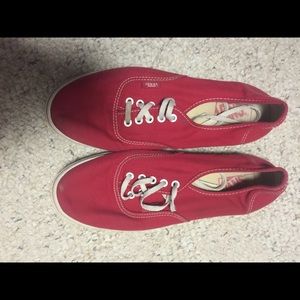 Red Vans