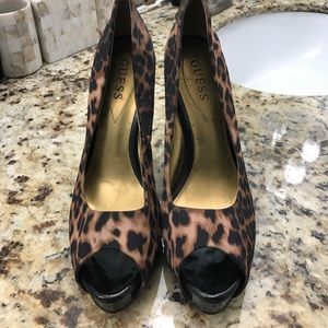 Guess Cheetah Print Pumps