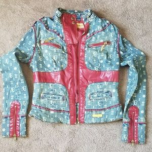 Very cool denim Apple Bottoms jacket