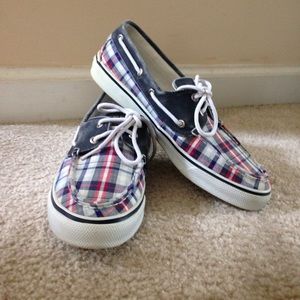 Blue, Red, White Sperry Top - Sider