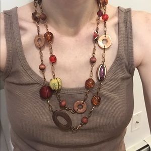 Gorgeous beaded statement necklace