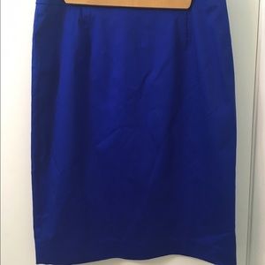 Calvin Klein A line skirt - Royal Blue