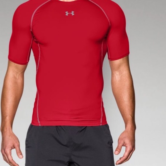 Under Armour XL Under Armour Red Compression Workout