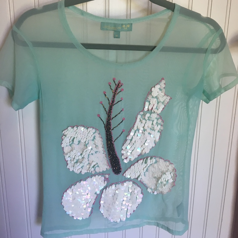 Letarte Sheer t shirt
