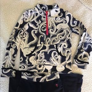 Lilly Pulitzer girl sweatshirt & legging set