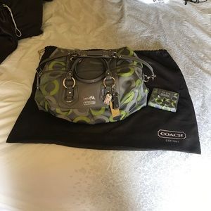 Coach bag with wallet