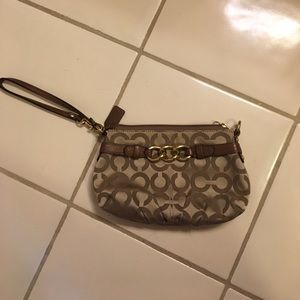 Coach wristlet