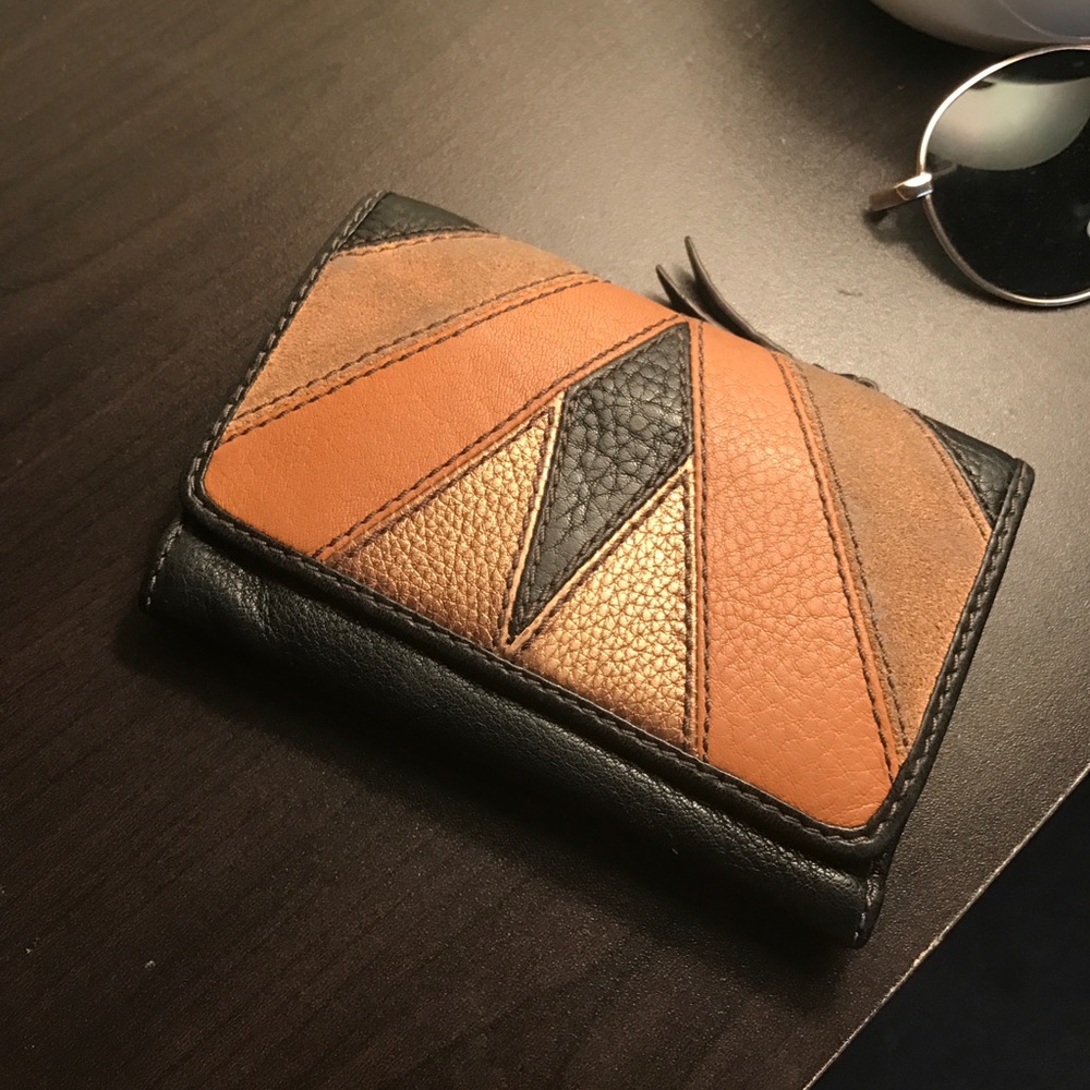 Fossil leather wallet