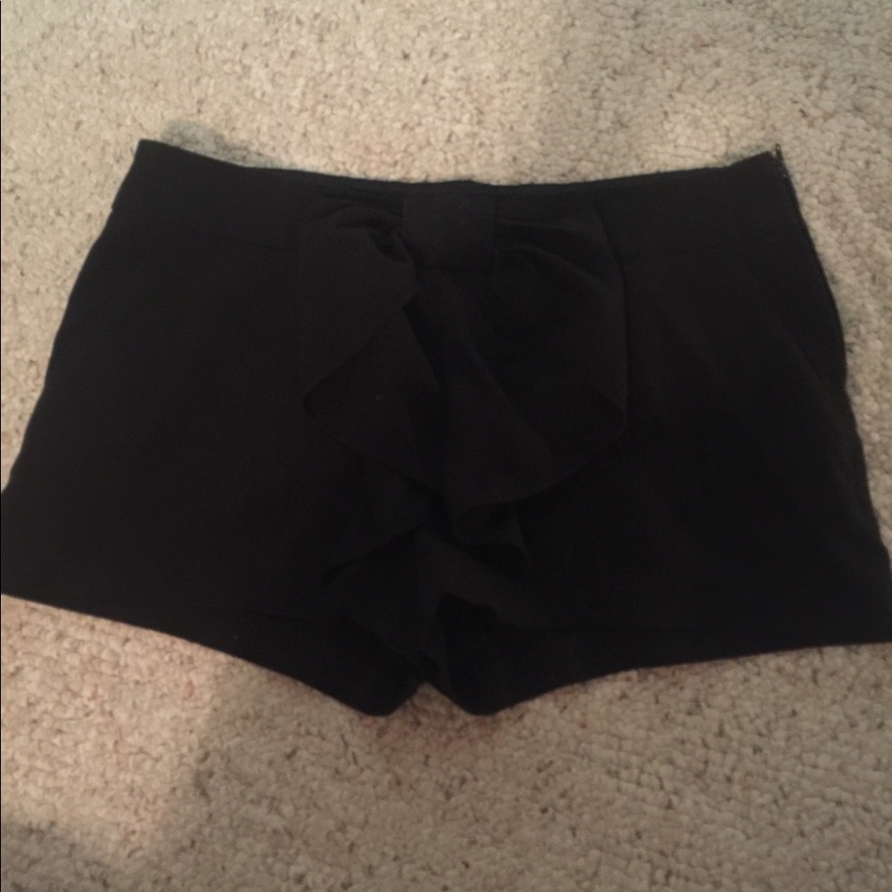 Black shorts