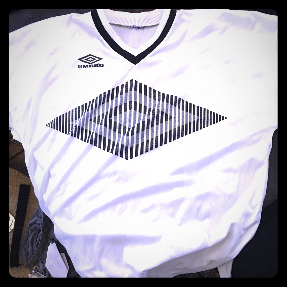 Vintage umbro soccer jersey