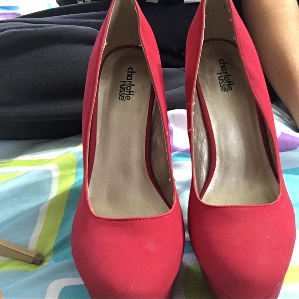 Red high Heels size 81/2
