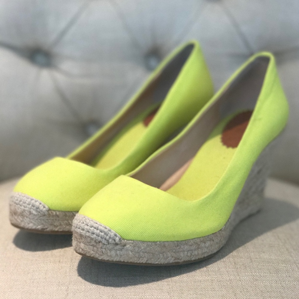 Cute‼️Colorful‼️JCrew Espadrilles Wedges😍