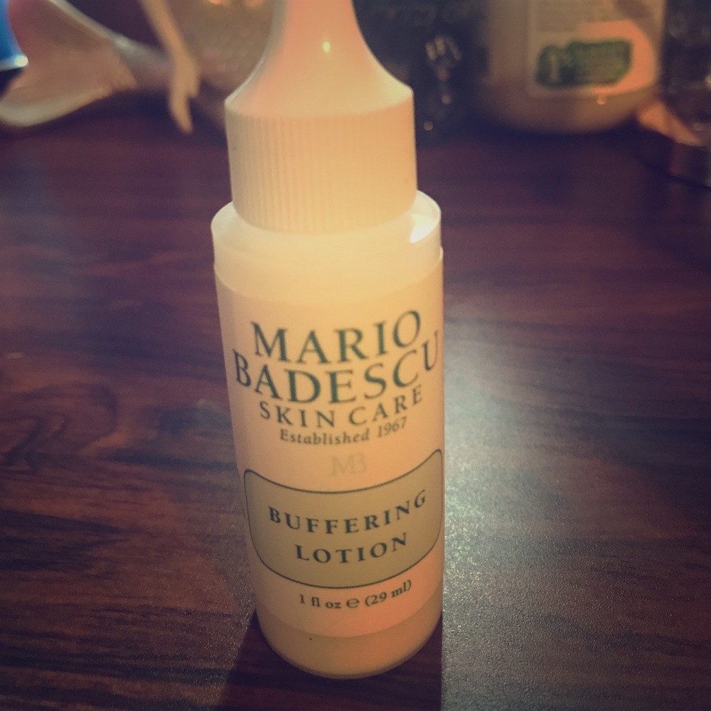 Buffering lotion