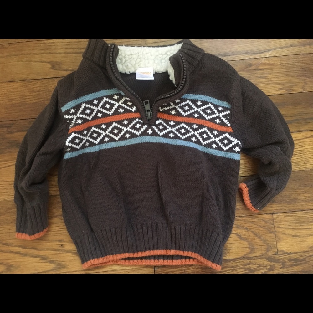 Gymboree Boys Fair Aisle Sweater, 6-12 months