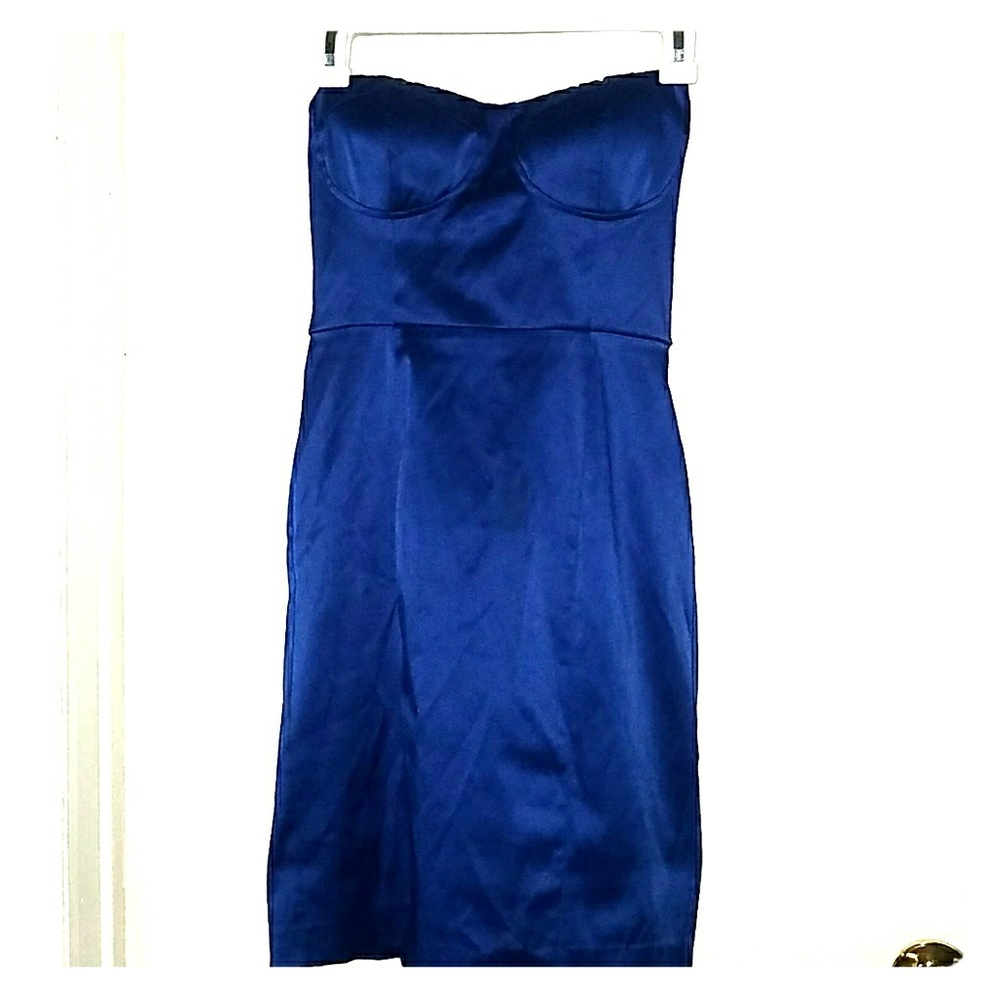 Rotal blue cocktail dress
