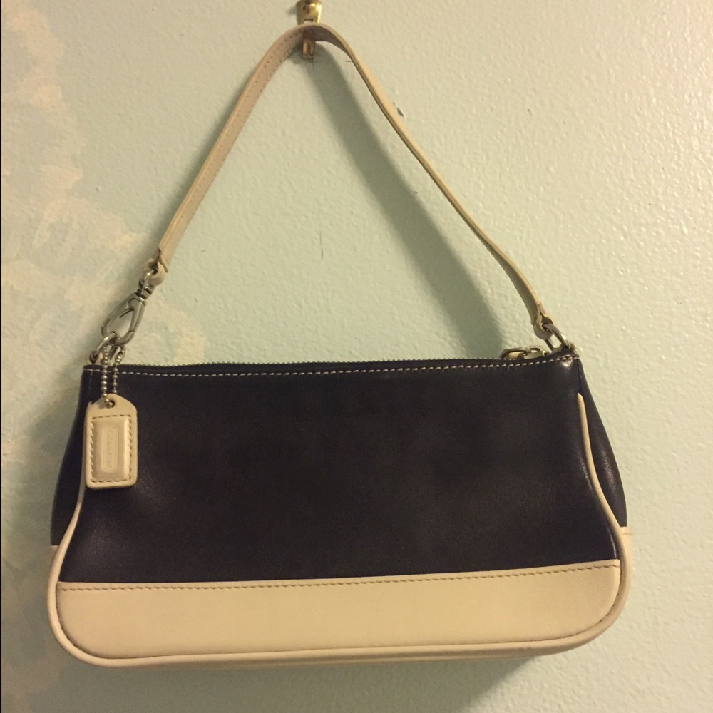 Coach Small Colorblock Leather Handbag