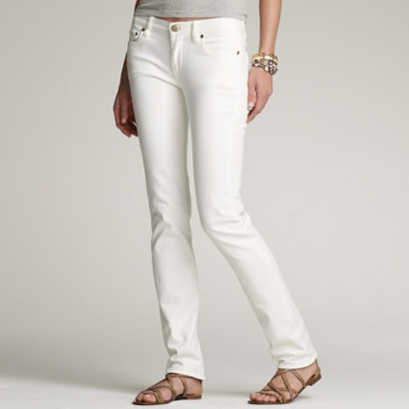 j crew matchstick jeans white