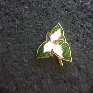 Vintage Lilly lapel pin