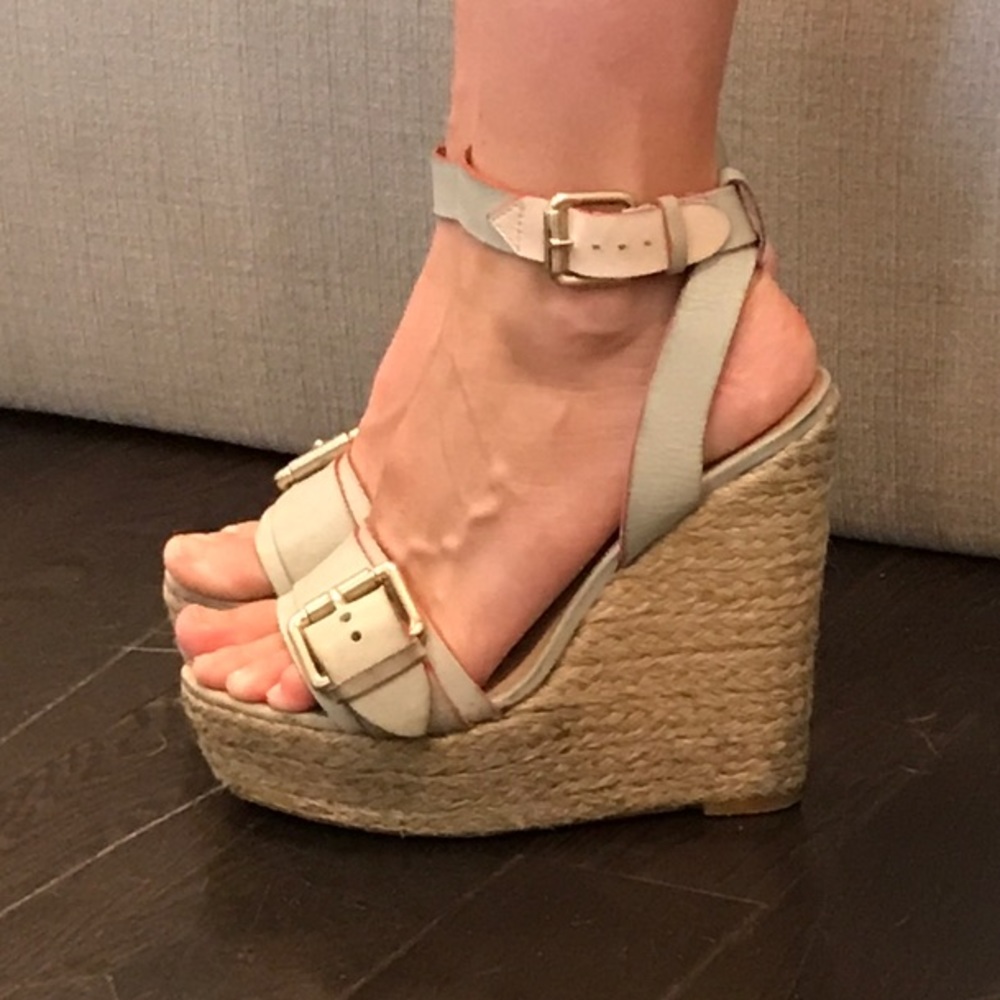 Pour la Victoire espadrilles platform heel sandals