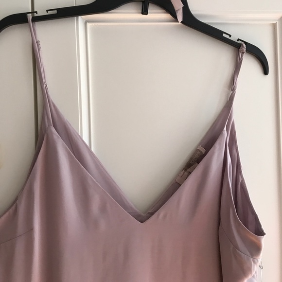 Lavender silk dress - Picture 2 of 4
